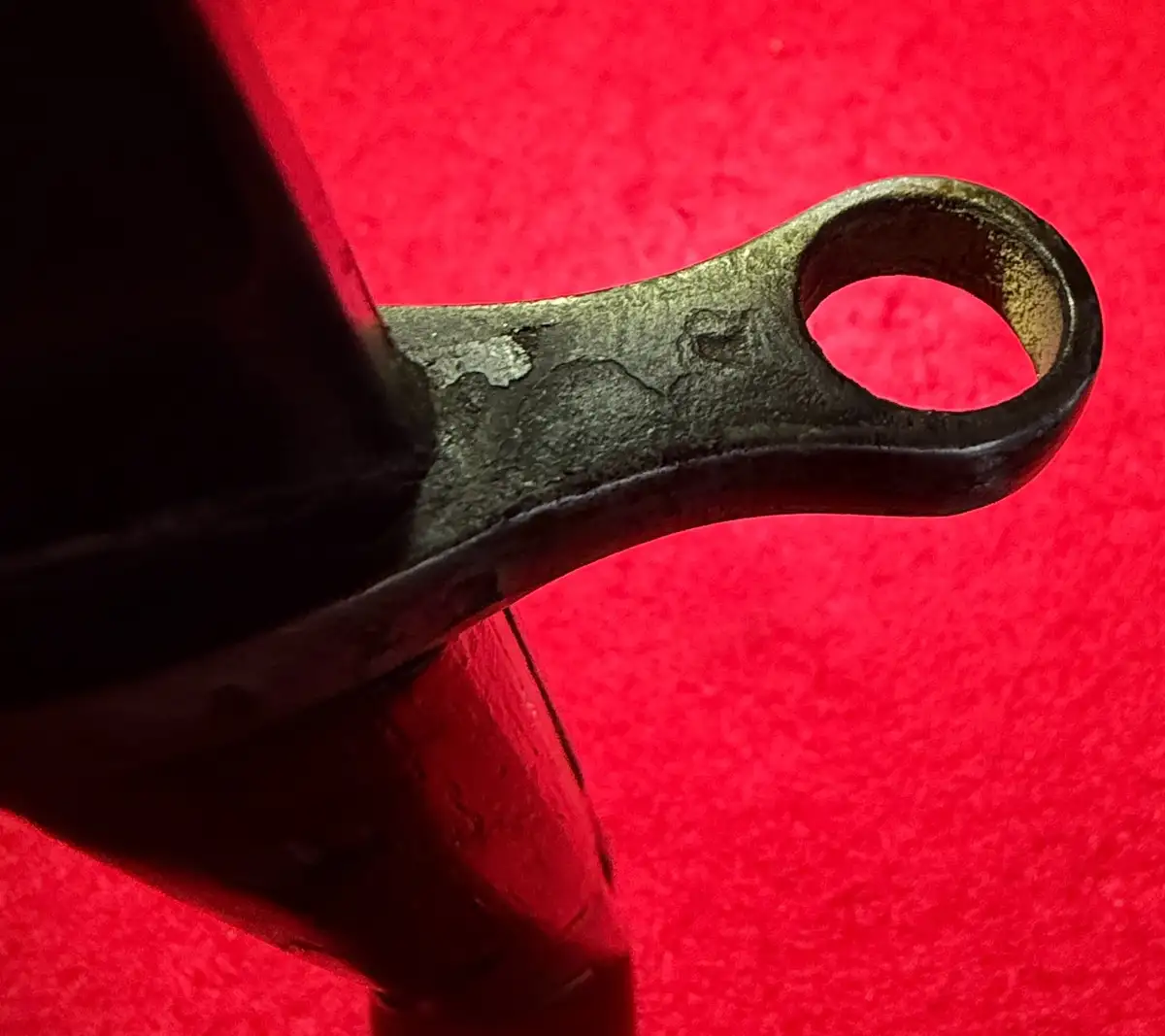 Italian WWII M1891 Carcano Bayonet with Frog - View 14
