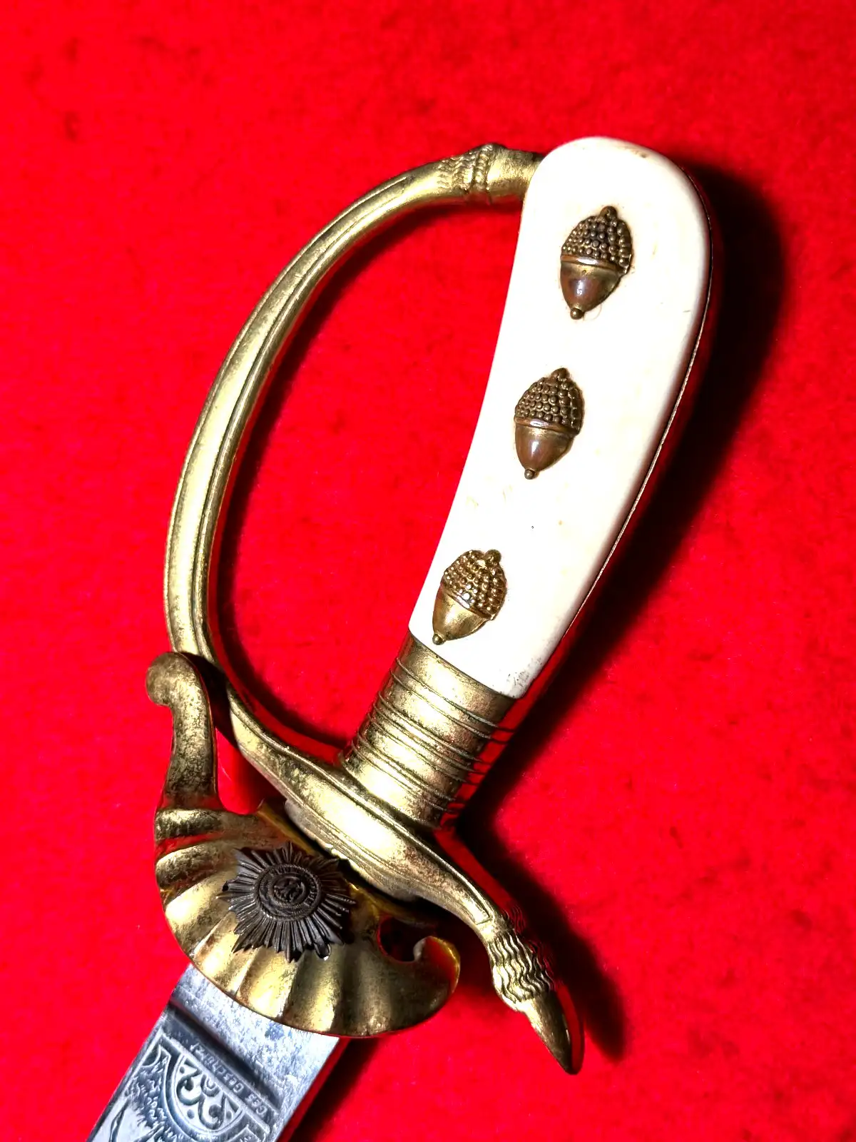 German Imperial Etched Forestry Cutlass - View 15