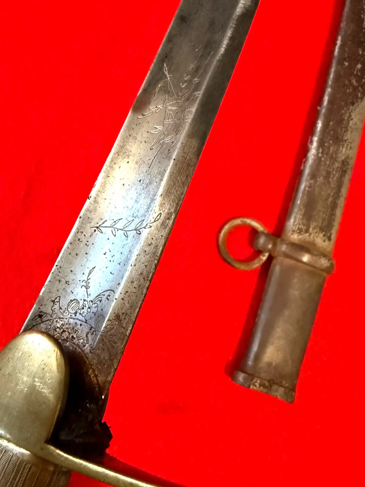 US War of 1812 Mounted Artillery Sword - View 13