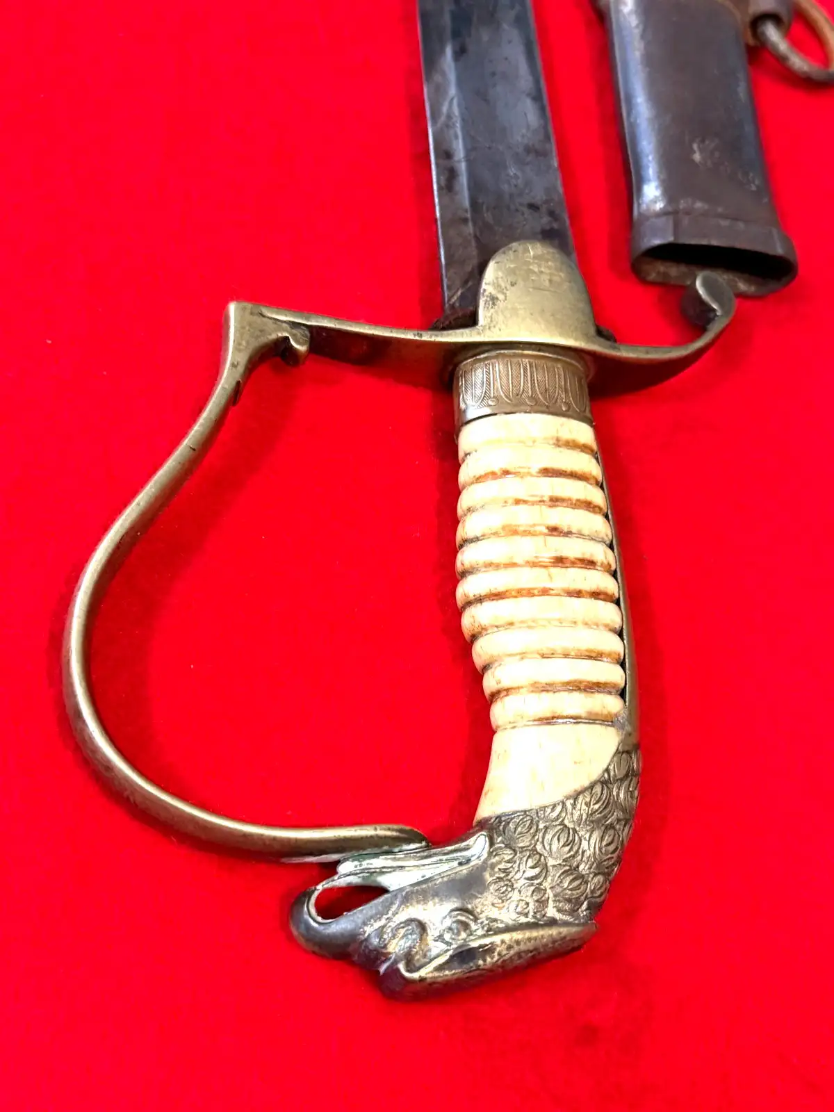 US War of 1812 Mounted Artillery Sword - View 15