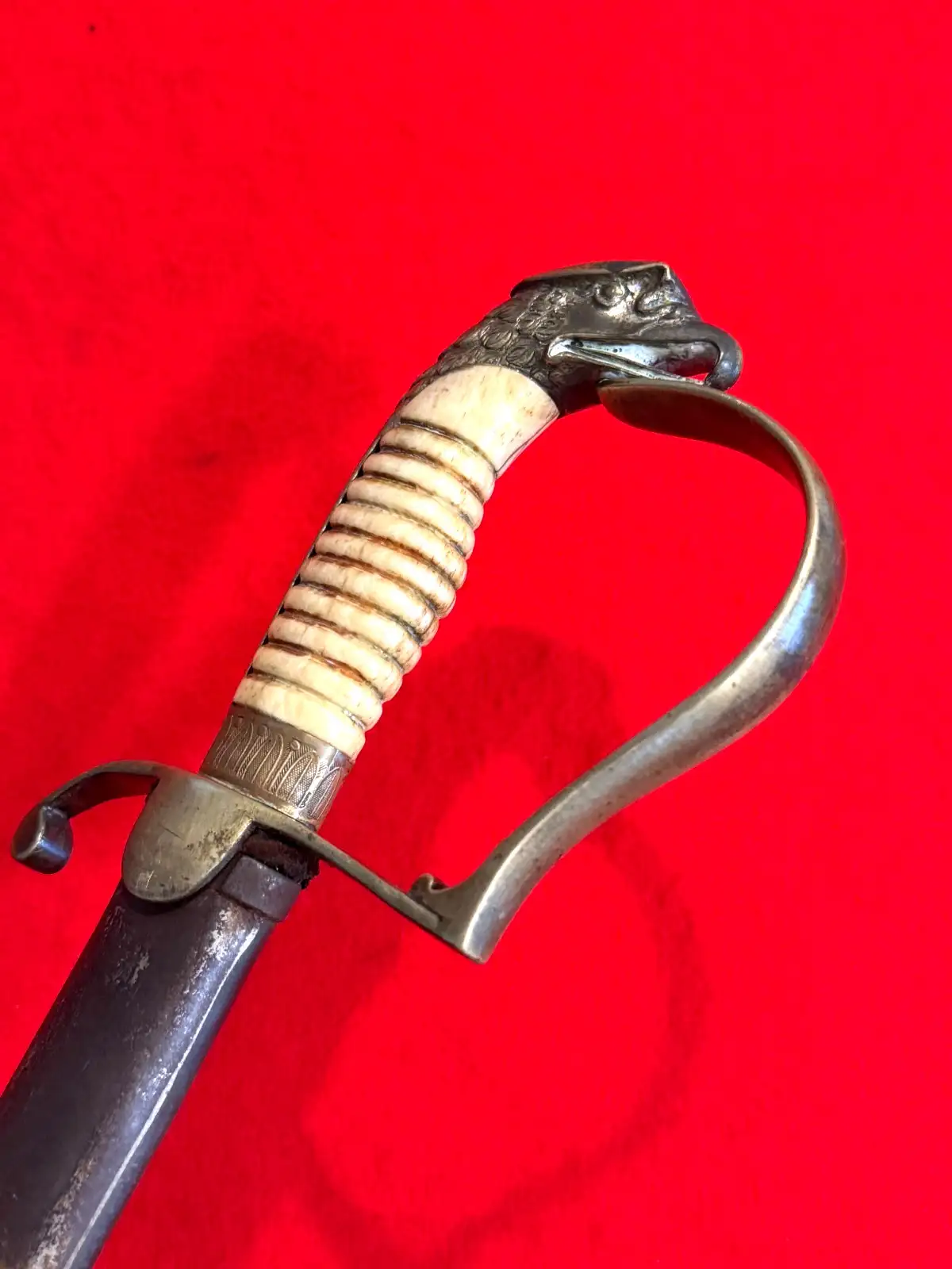 US War of 1812 Mounted Artillery Sword - View 17