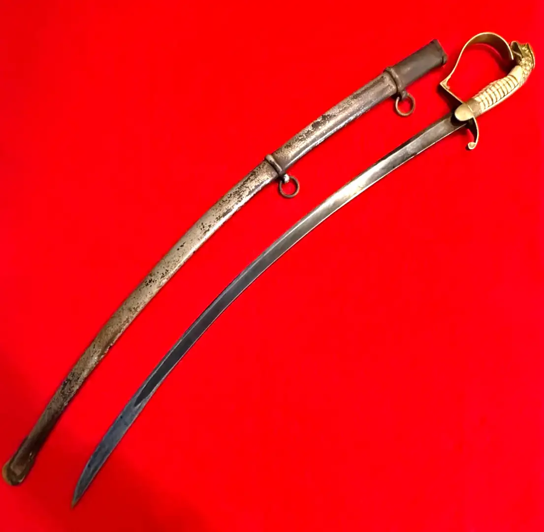 US War of 1812 Mounted Artillery Sword alternate view