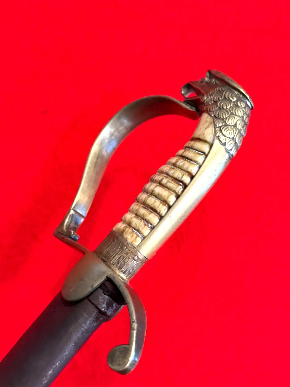 US War of 1812 Mounted Artillery Sword - View 21