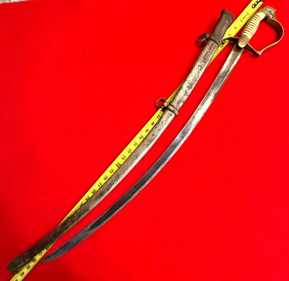 US War of 1812 Mounted Artillery Sword - View 3