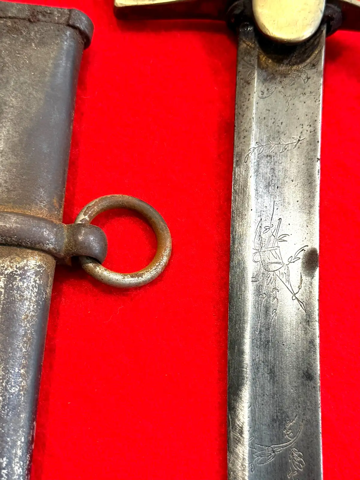 US War of 1812 Mounted Artillery Sword - View 9