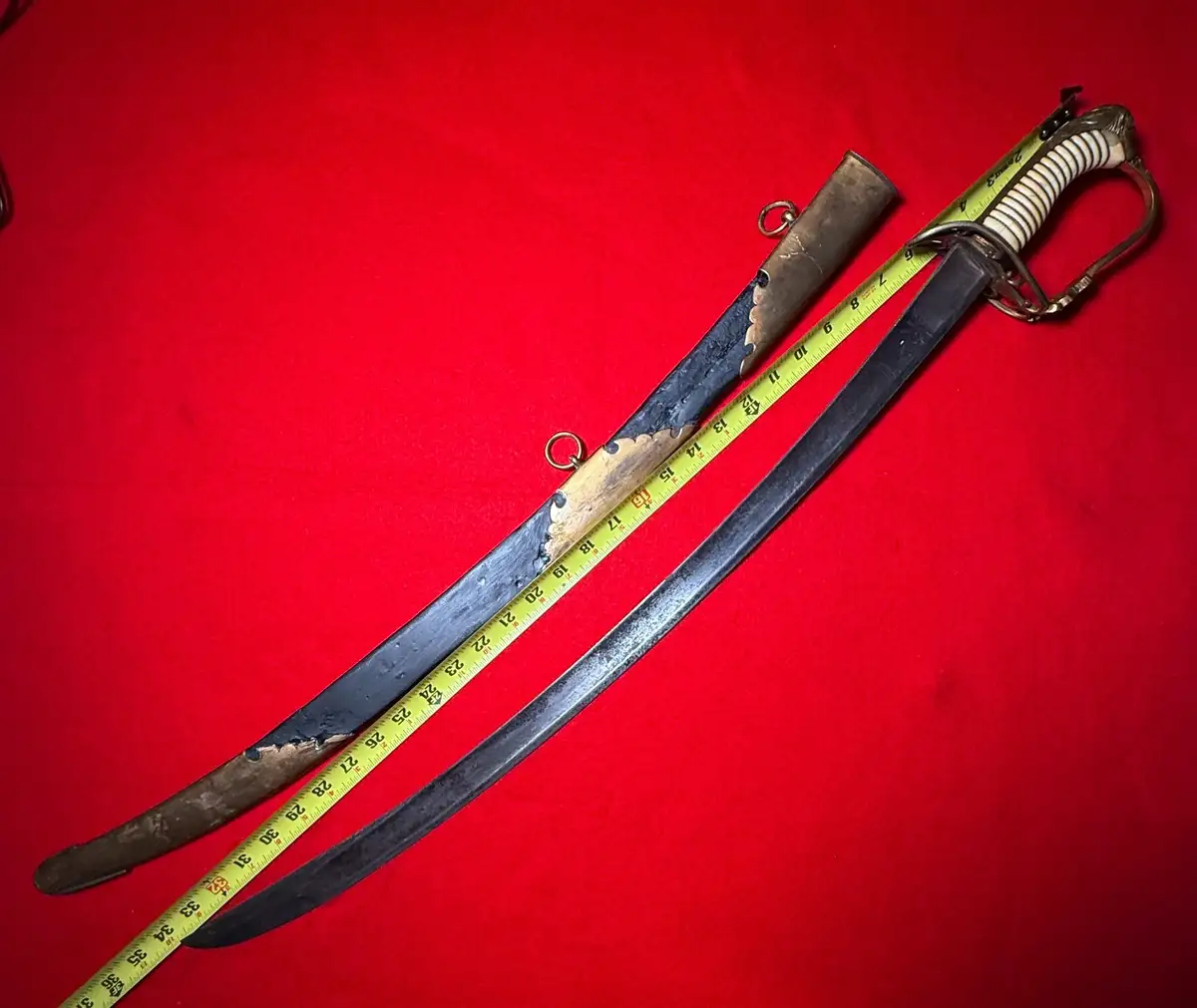 British M1803 Cavalry Officer Sword alternate view