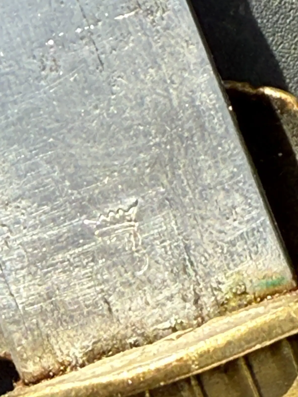 RARE Antique European Short Sword hunting Dagger Knife Saw - 12