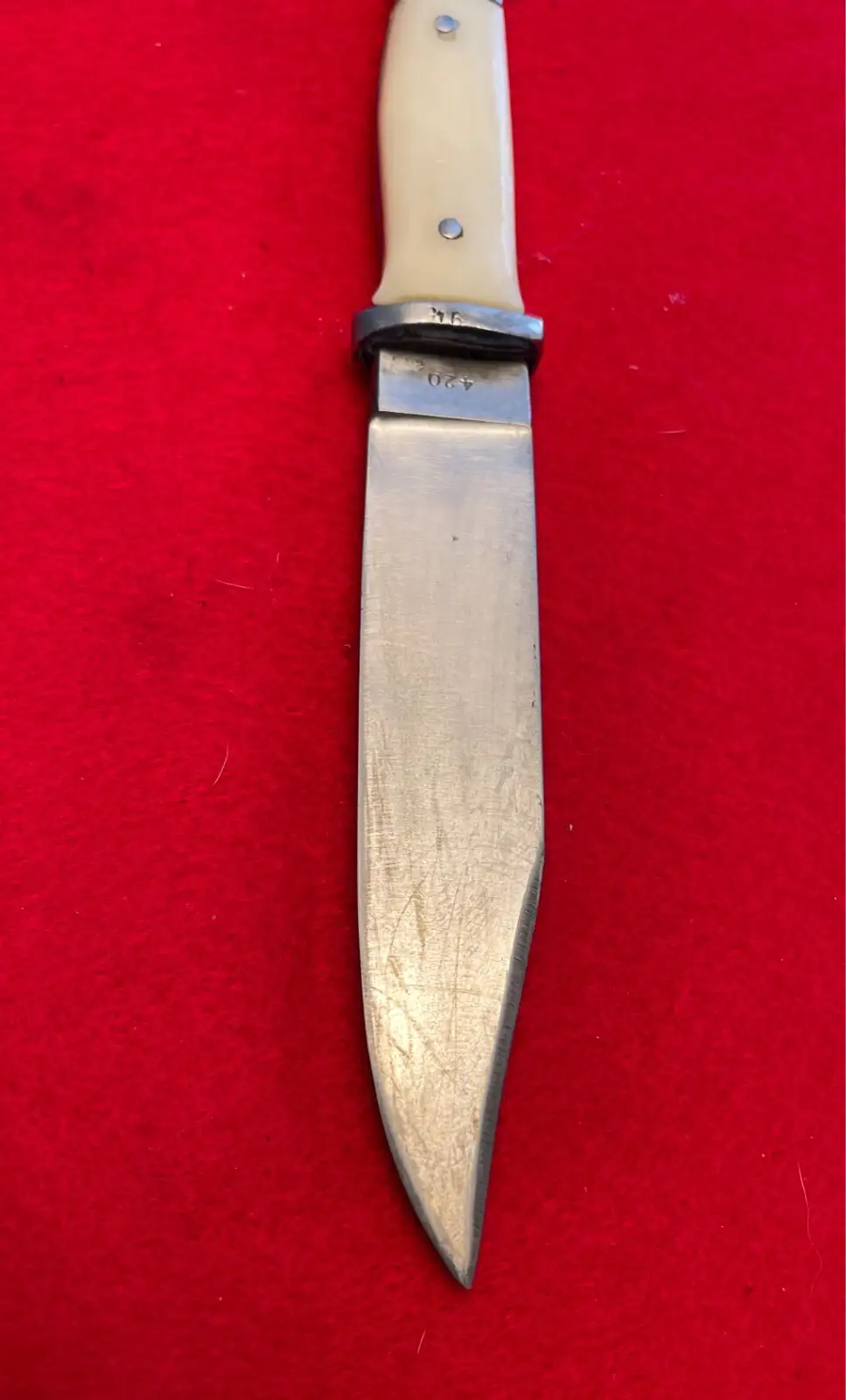 German Mid-20th Century Solingen Boot Knife - View 4
