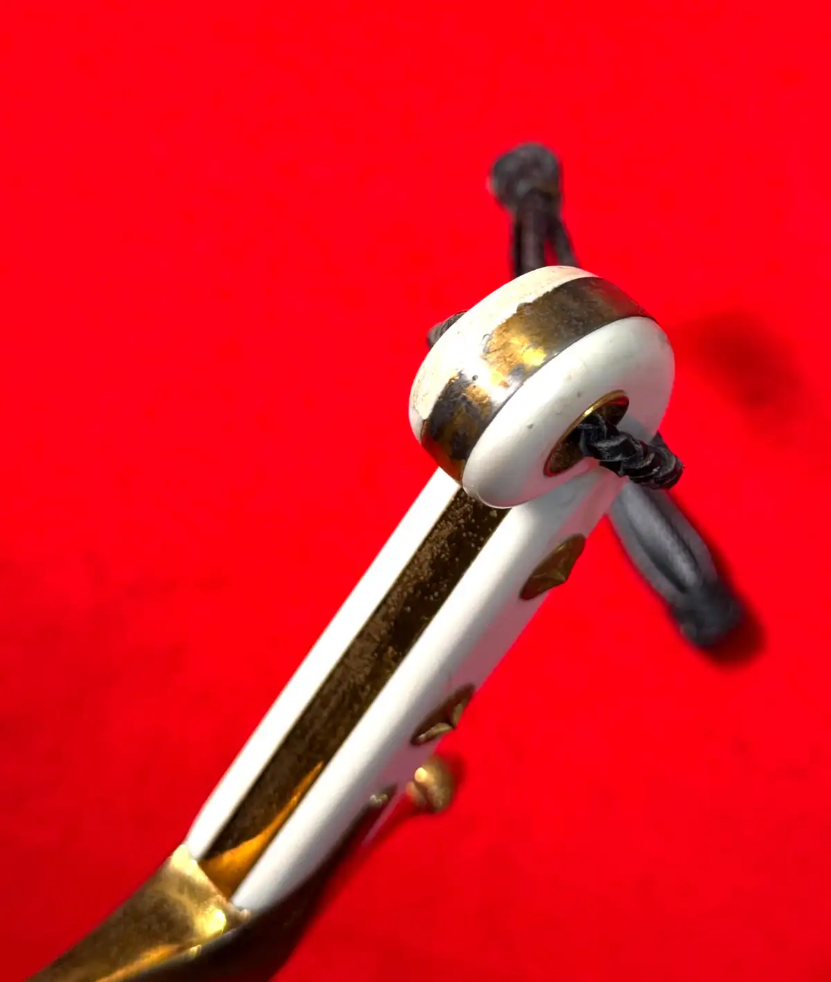 USMC Mid-20th Century Officer Sword with Knot - View 11