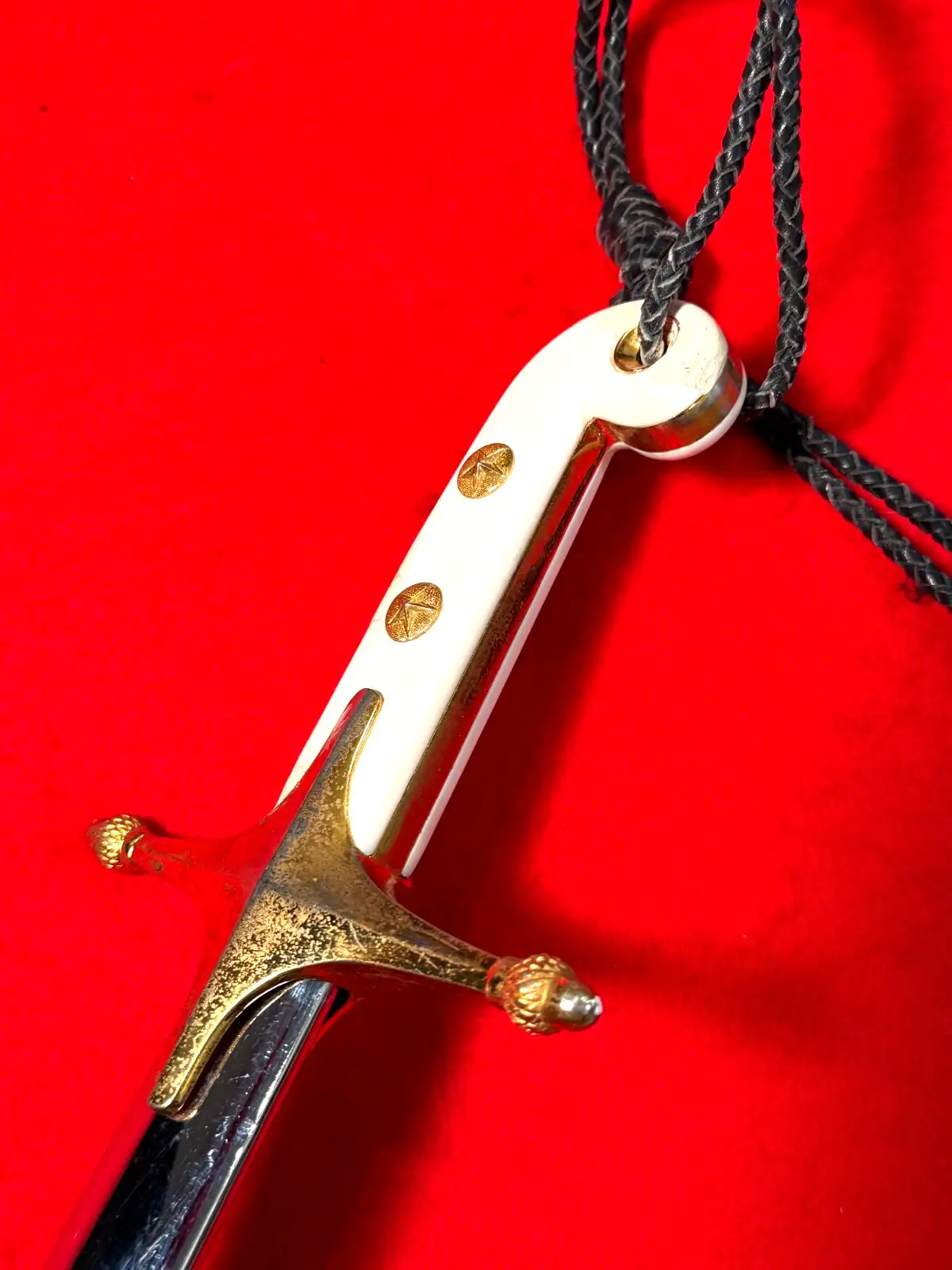 USMC Mid-20th Century Officer Sword with Knot - View 13