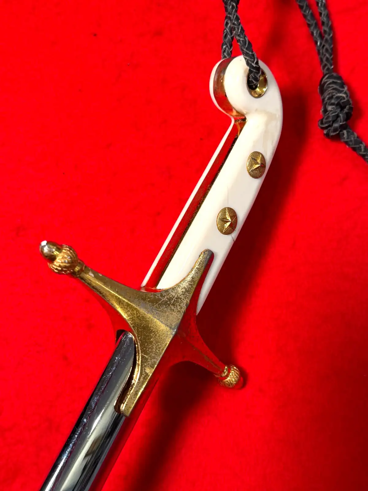 USMC Mid-20th Century Officer Sword with Knot - View 14