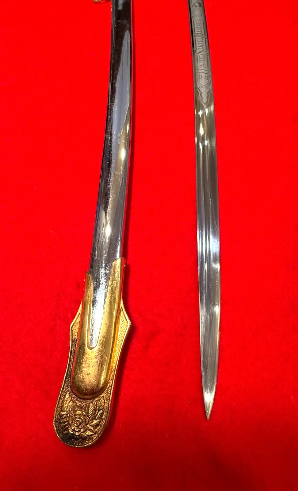 USMC Mid-20th Century Officer Sword with Knot - View 6