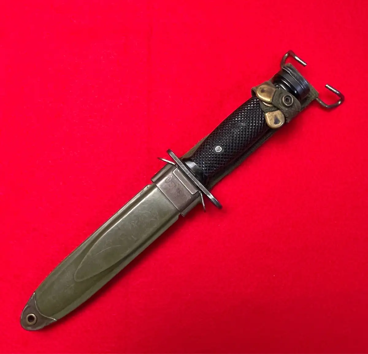 US Vietnam Era Conetta Bayonet with Scabbard