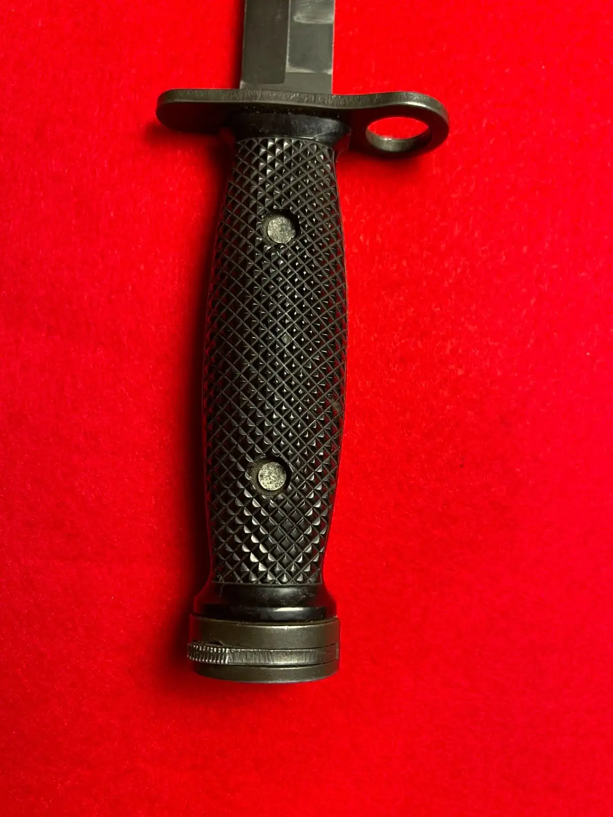US Vietnam Era Conetta Bayonet with Scabbard - View 9