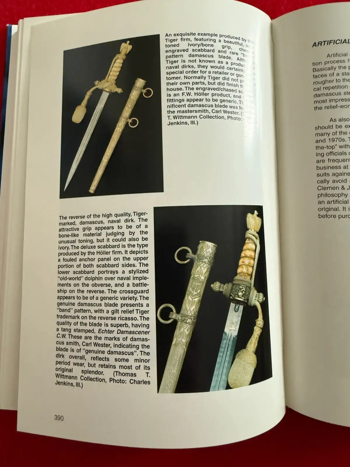 German Navy Dress Daggers Reference Book 1999 - View 3