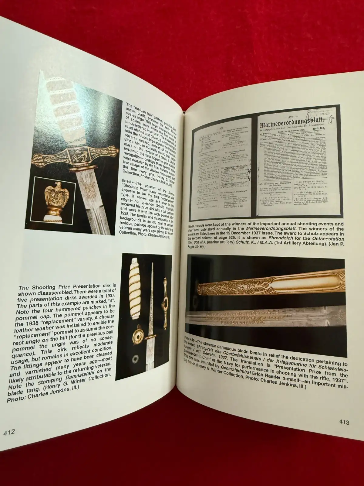 German Navy Dress Daggers Reference Book 1999 - View 4