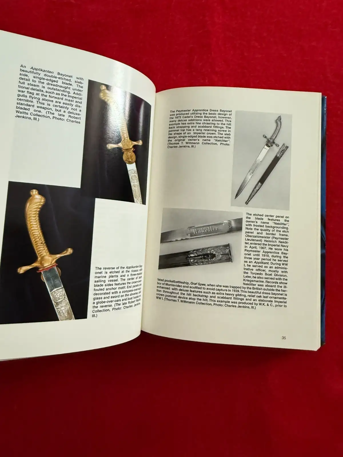 German Navy Dress Daggers Reference Book 1999 - View 5