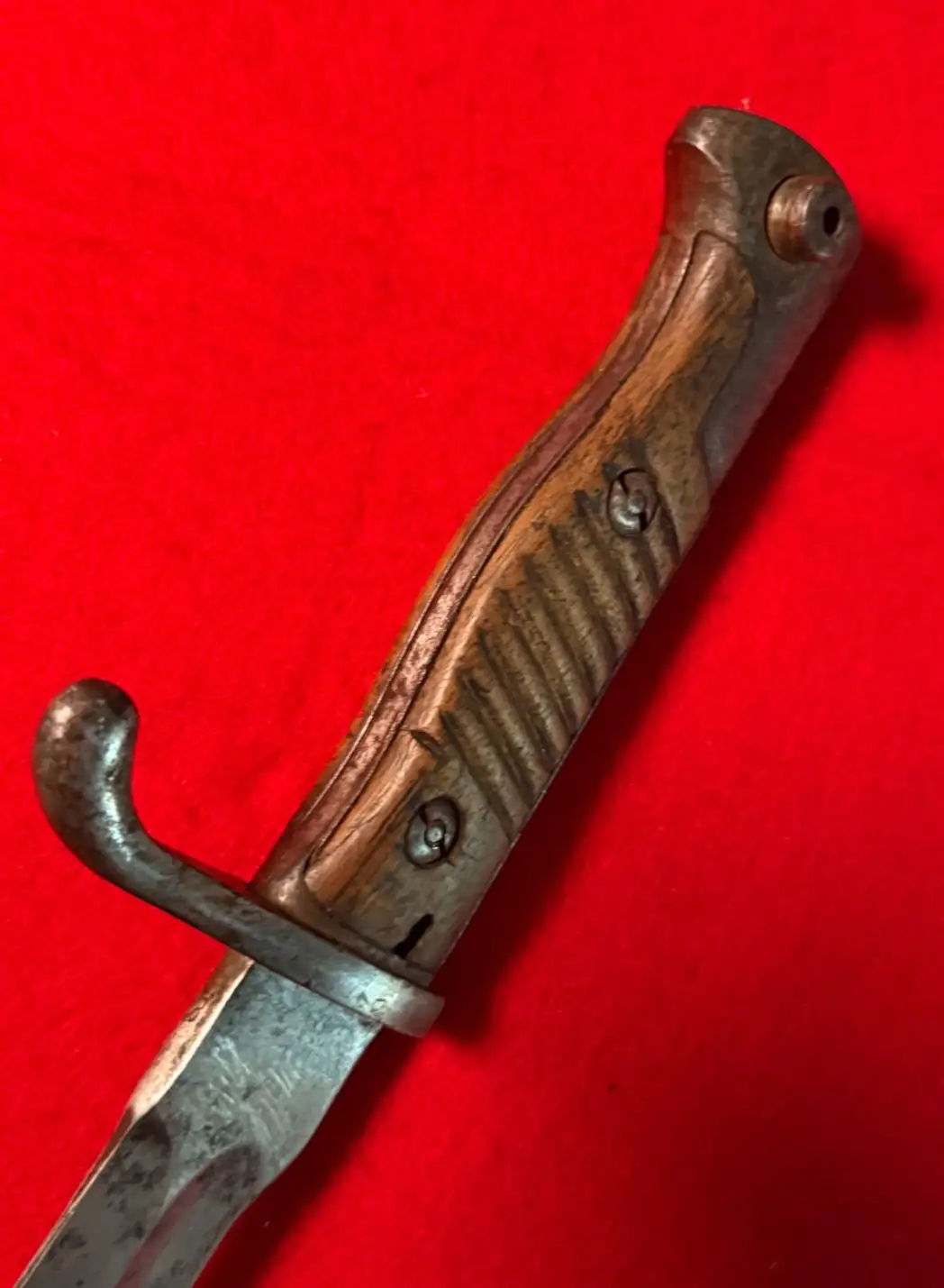 German WWI K98/05 Sawback Removed Bayonet - View 14
