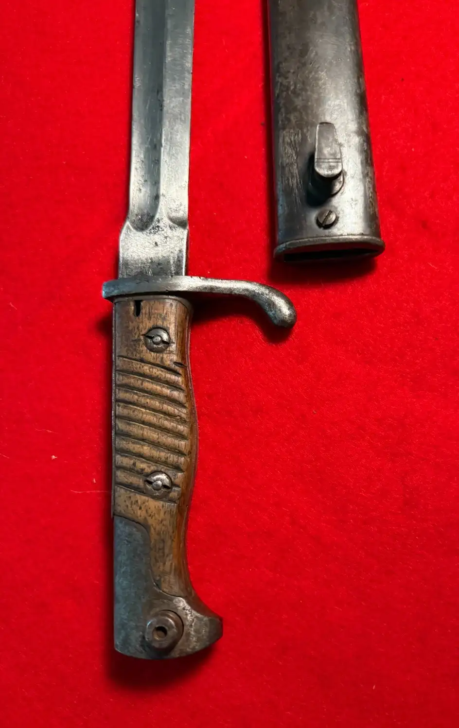 German WWI K98/05 Sawback Removed Bayonet - View 6