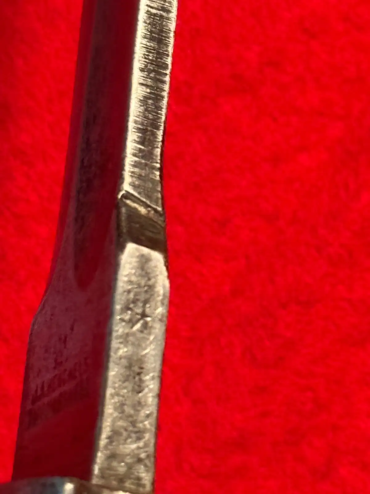 German WWI K98/05 Sawback Removed Bayonet - View 8