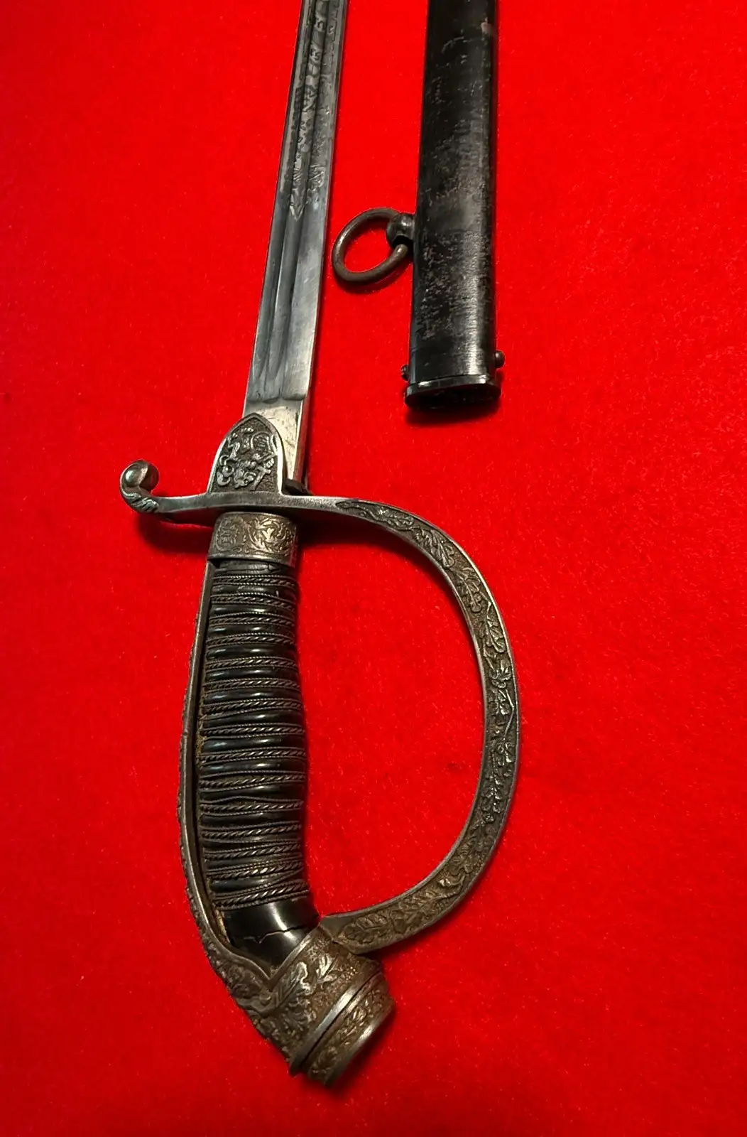 Bavarian WWI Cuirassier Officer Sword - View 16