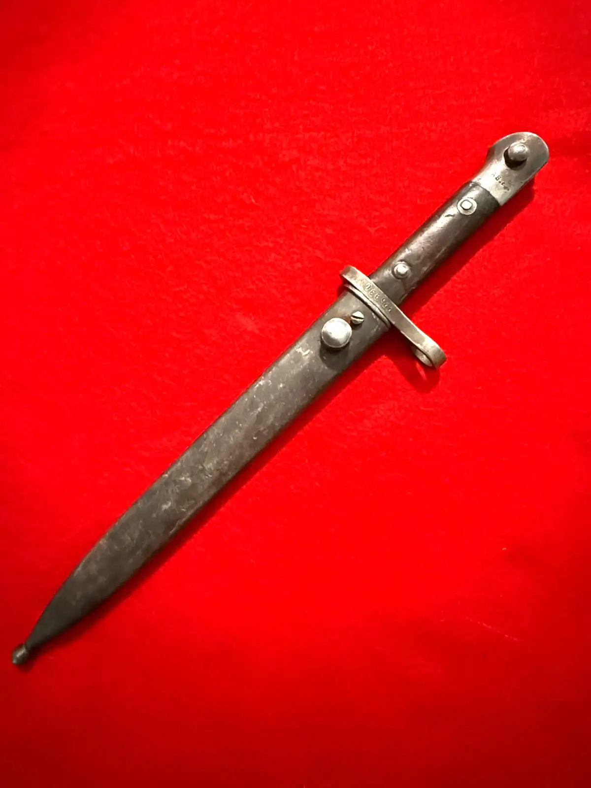 Turkish WWII Model 1935 Mauser Bayonet alternate view