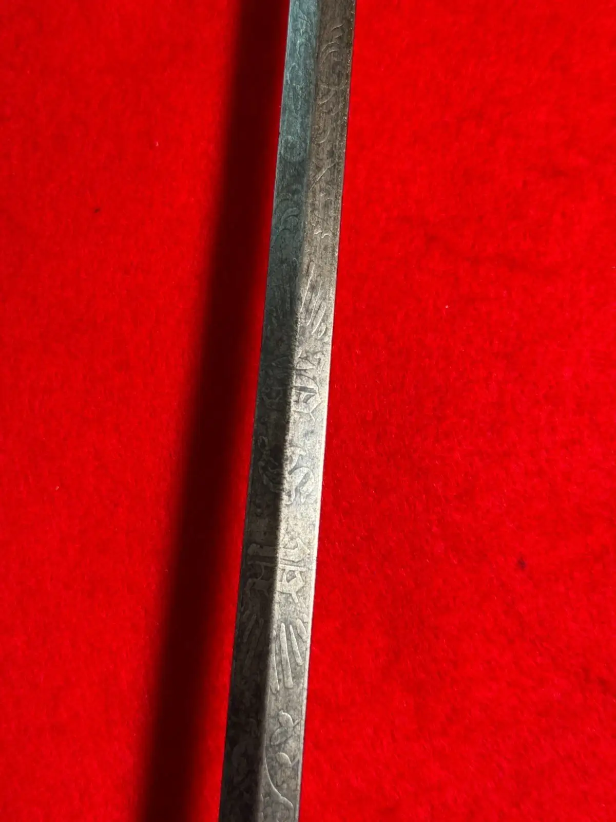 Antique Original Staff & Field Officer's Sword With Scabbard - 5
