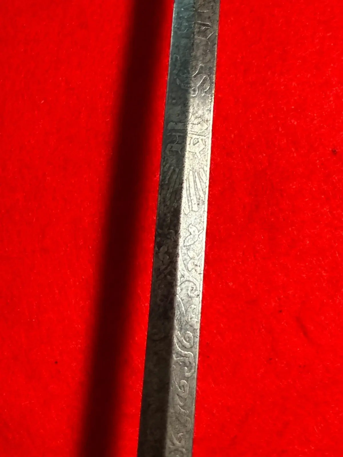 Antique Original Staff & Field Officer's Sword With Scabbard - 6