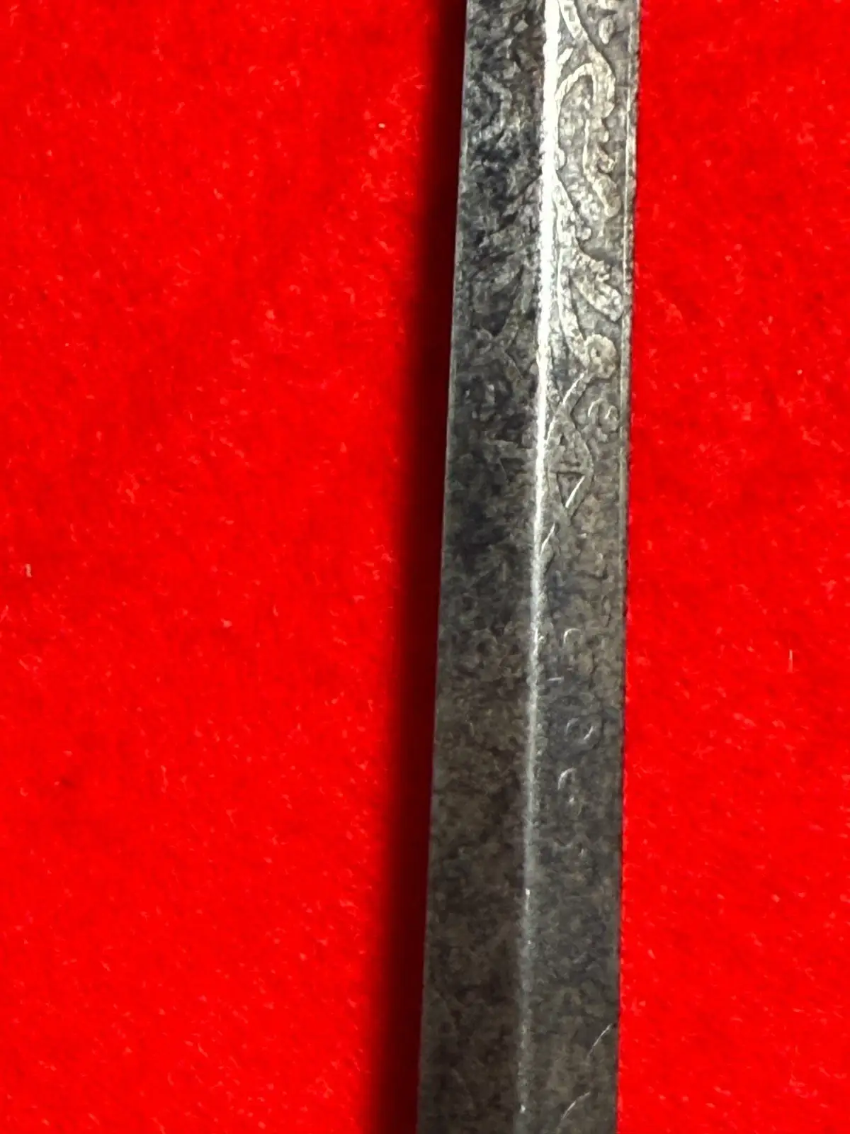 Antique Original Staff & Field Officer's Sword With Scabbard - 8