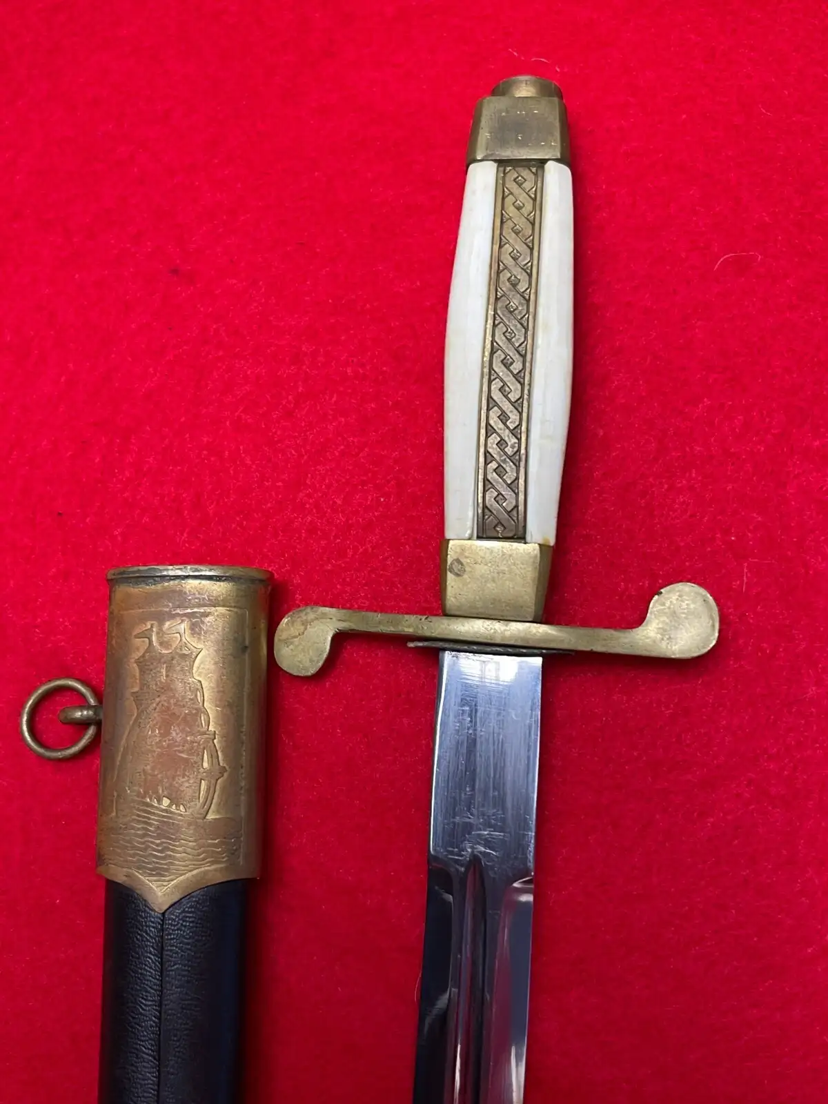Bulgarian Cold War Navy Parade Dagger - View 7