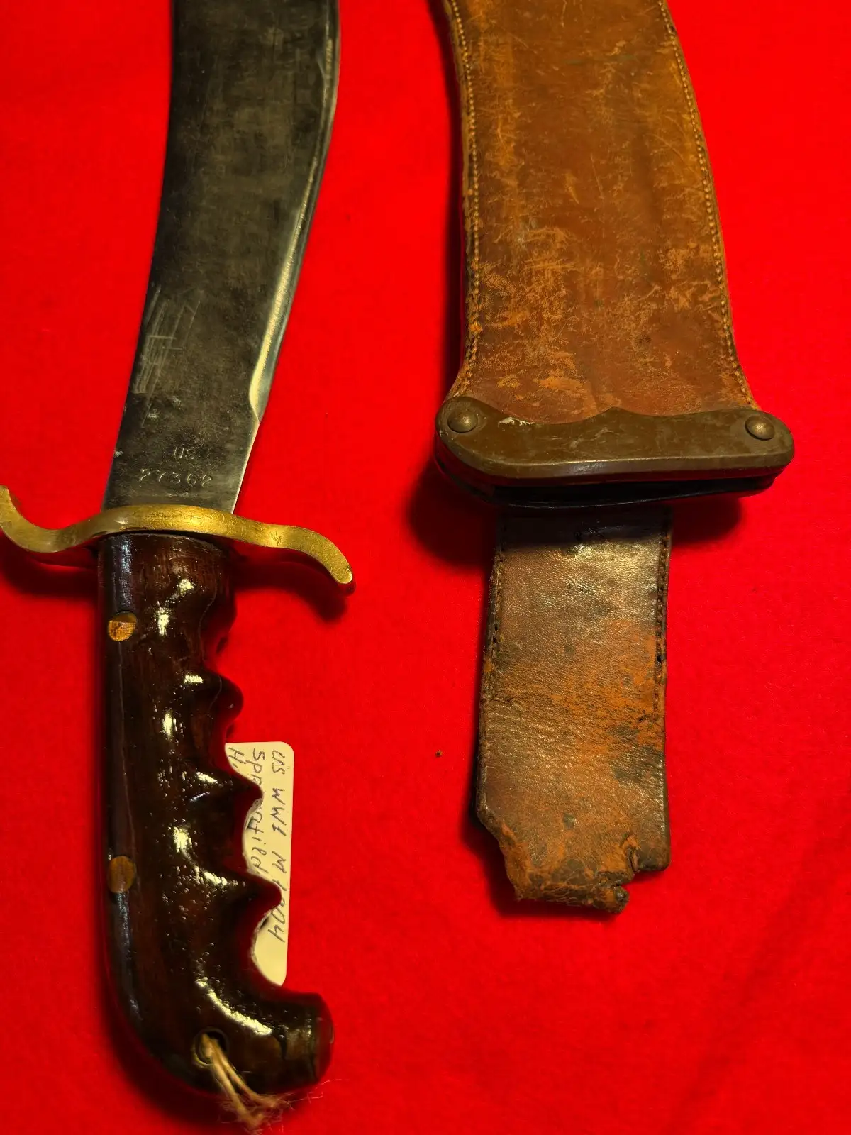 US WWI M1912 Medical Corps Bolo Knife - View 8
