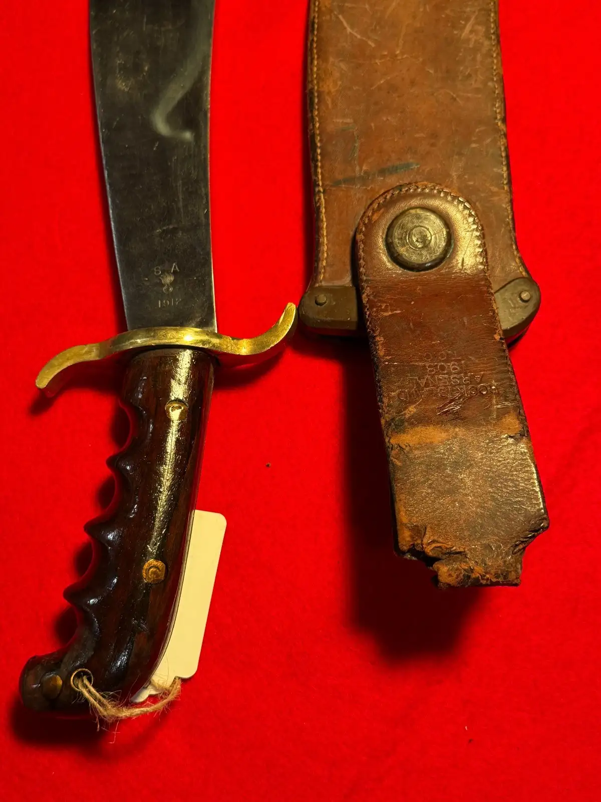 US WWI M1912 Medical Corps Bolo Knife - View 9