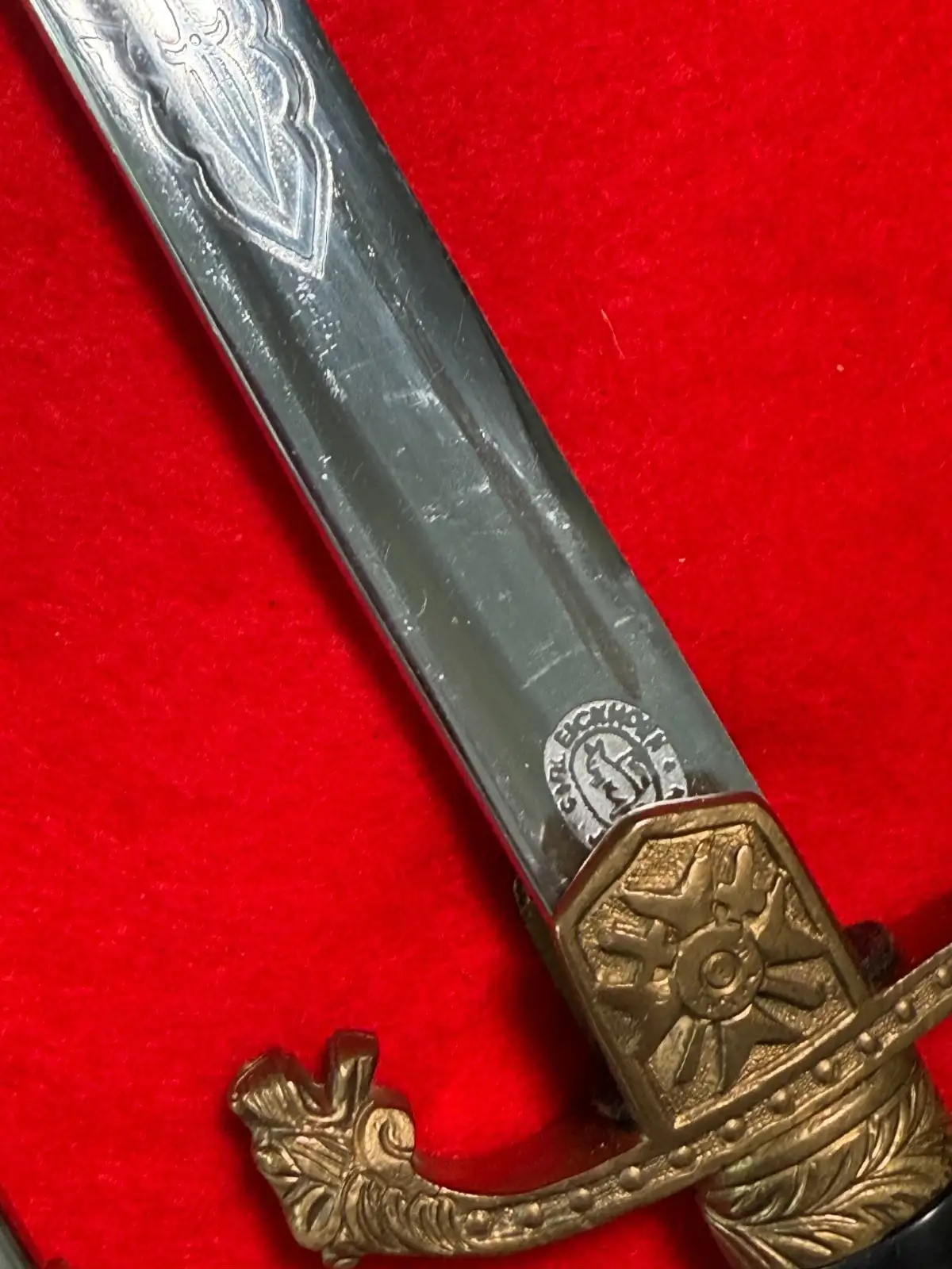 Bulgarian WWII Officer Sword by Eickhorn - View 10