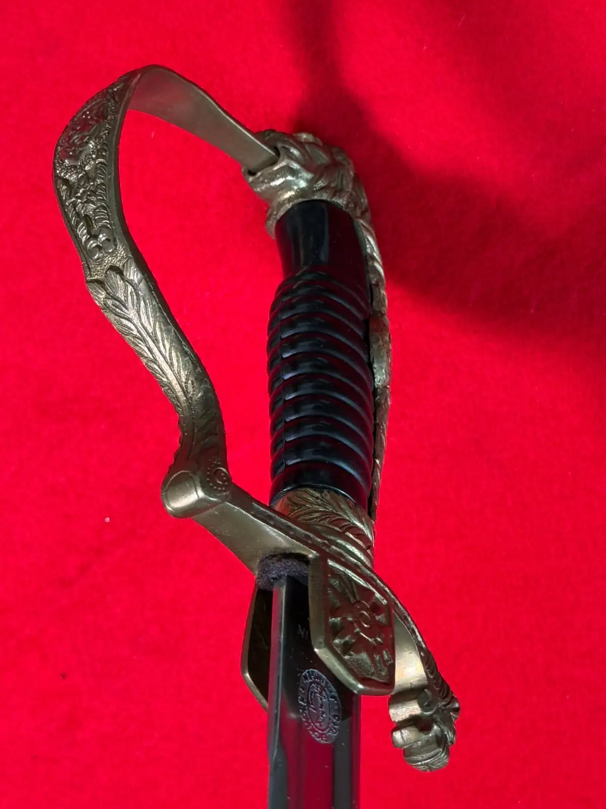 Bulgarian WWII Officer Sword by Eickhorn - View 11