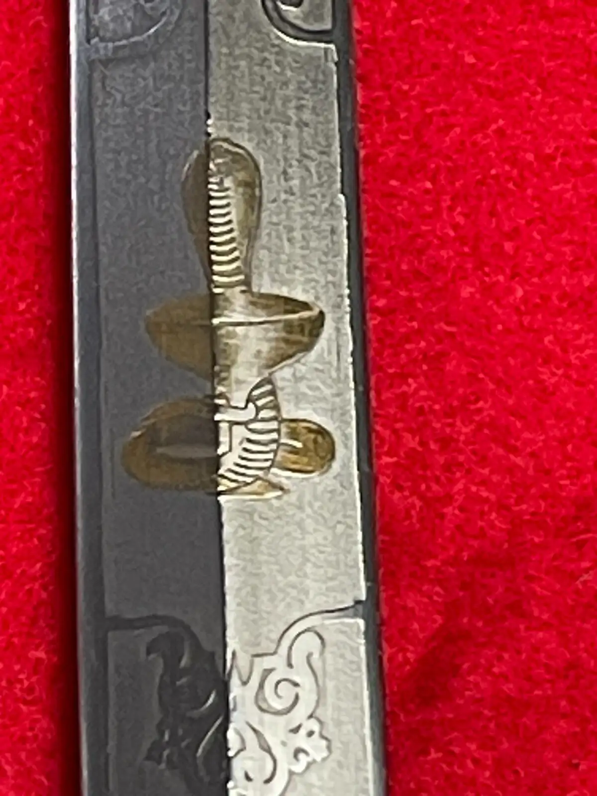 Hungarian WWII Medic Presentation Dagger - View 7