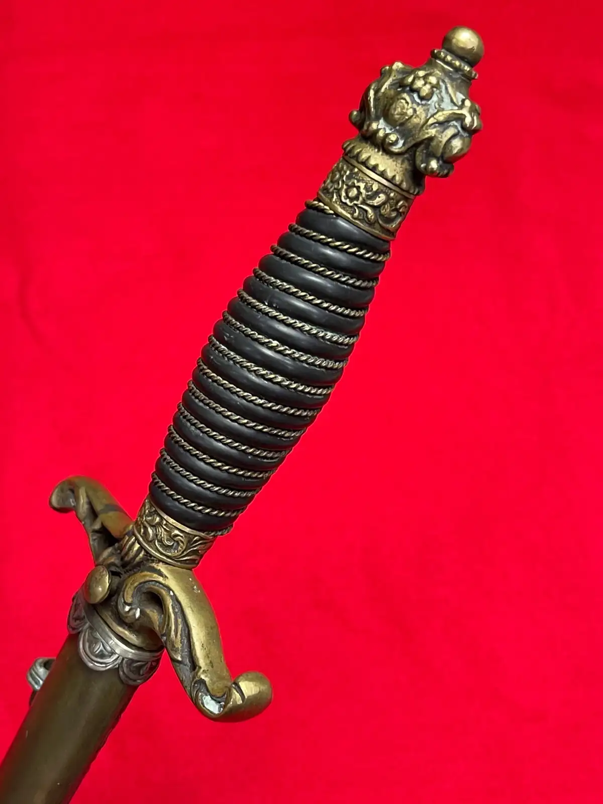 Hungarian WWII Medic Presentation Dagger - View 8
