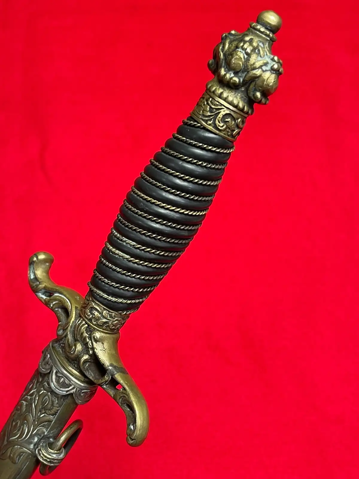 Hungarian WWII Medic Presentation Dagger - View 9