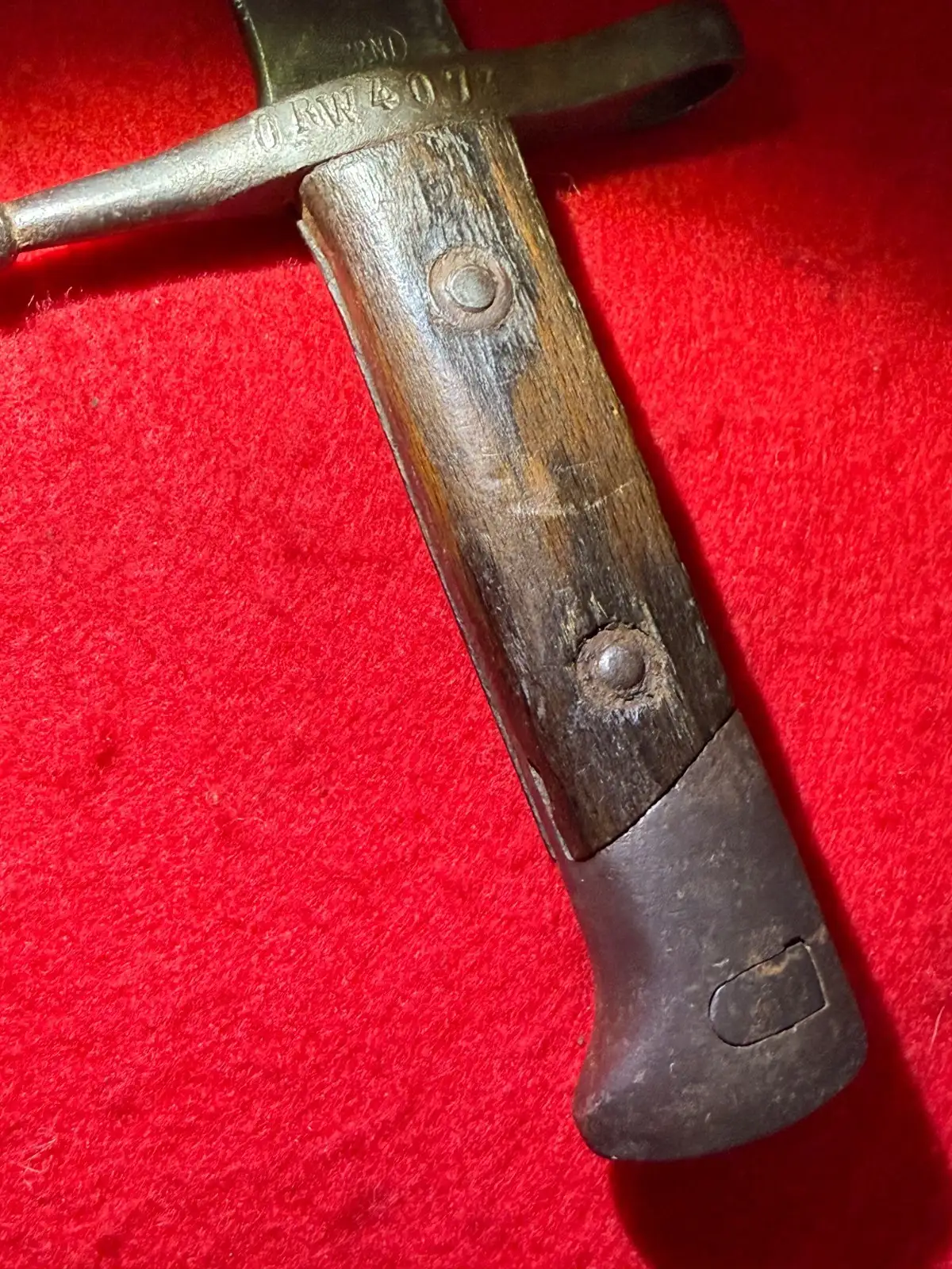 Italian WWI-WWII Carcano Bayonet by Terni - View 13
