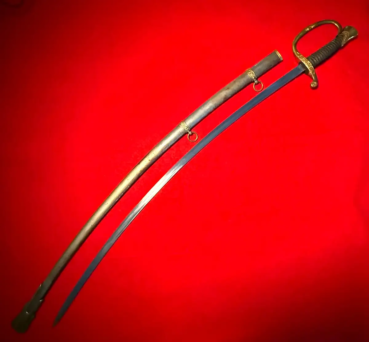 US Post-Civil War Non-Regulation Sword - View 3