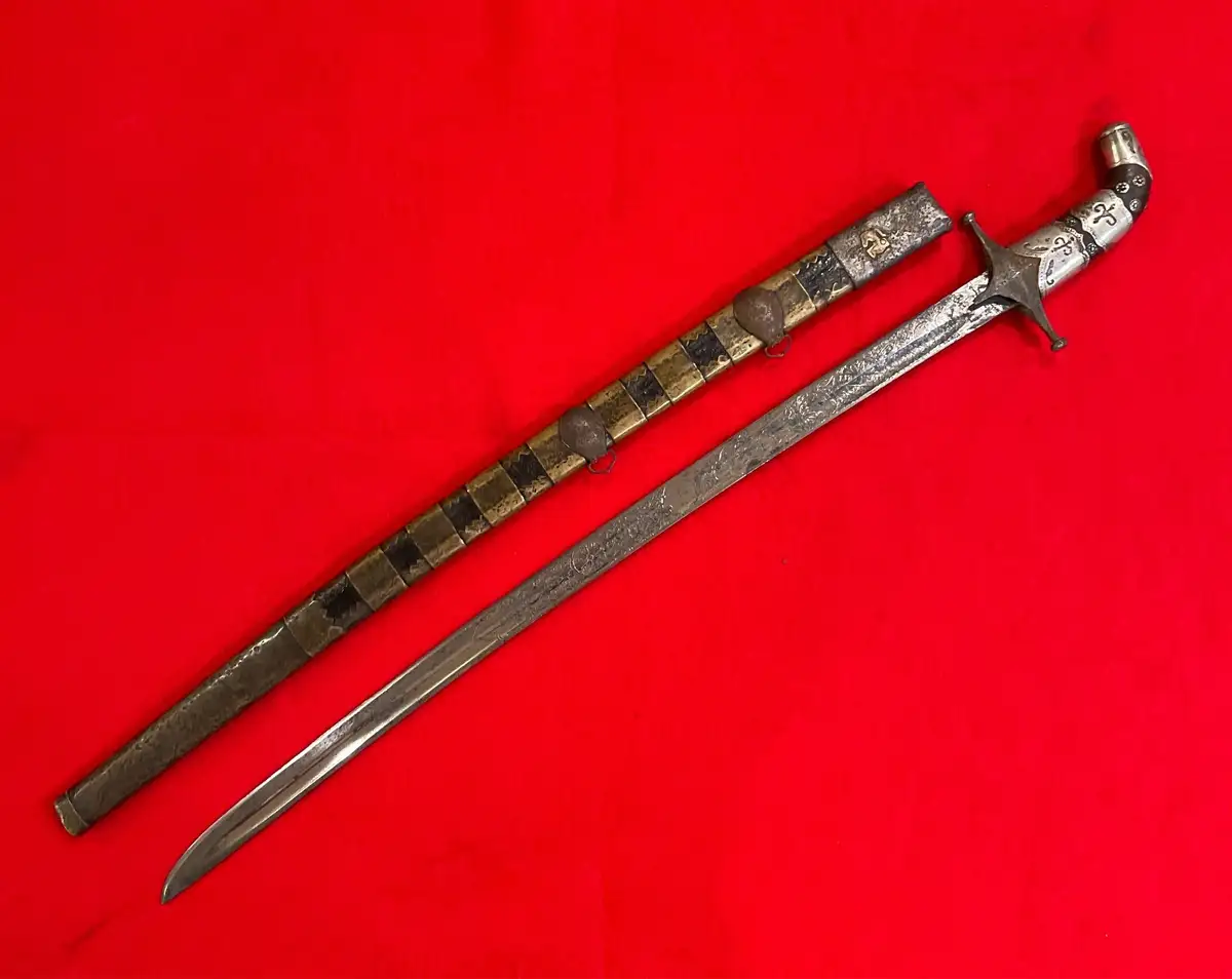 Russian WWI Caucasian Shashka Sword alternate view