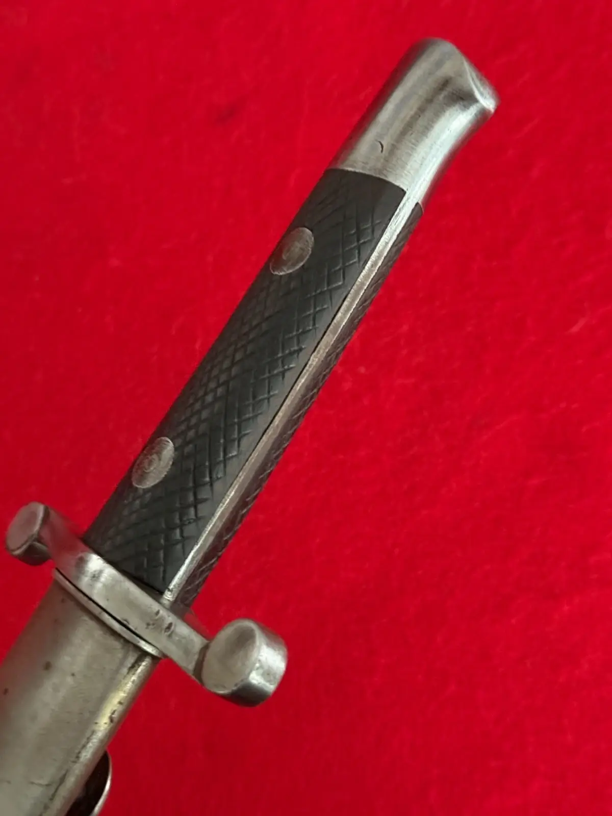 RARE Original Antique WW1 M1873 Spanish Short Artillery Sword - 13