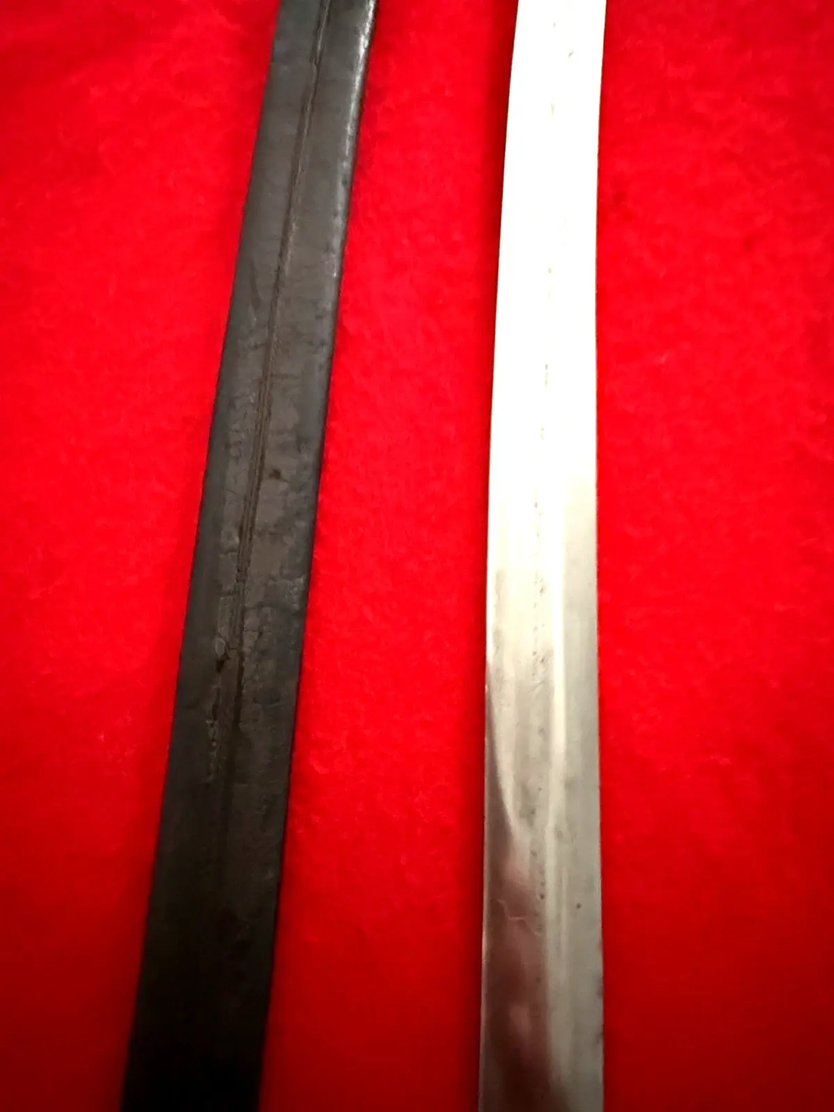 RARE Original Antique WW1 M1873 Spanish Short Artillery Sword - 6