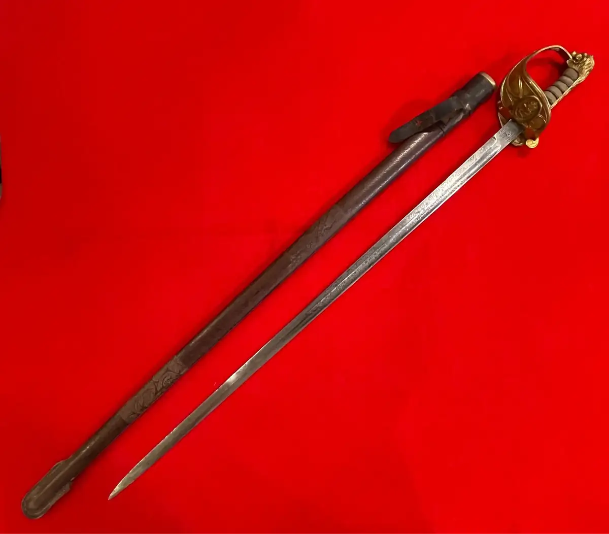 British Pattern 1846 Royal Navy Sword alternate view