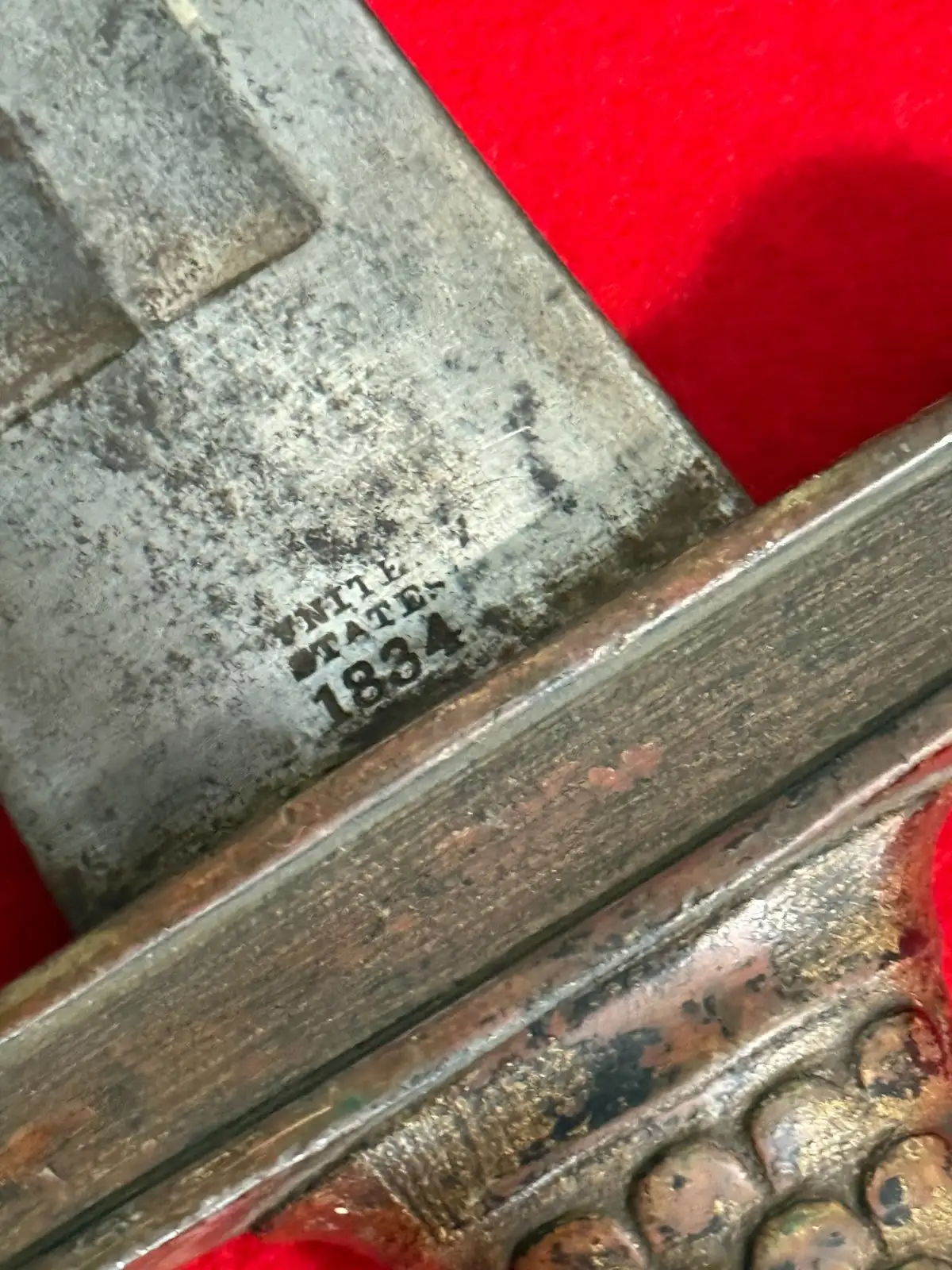 US Civil War Ames Artillery Short Sword - View 10