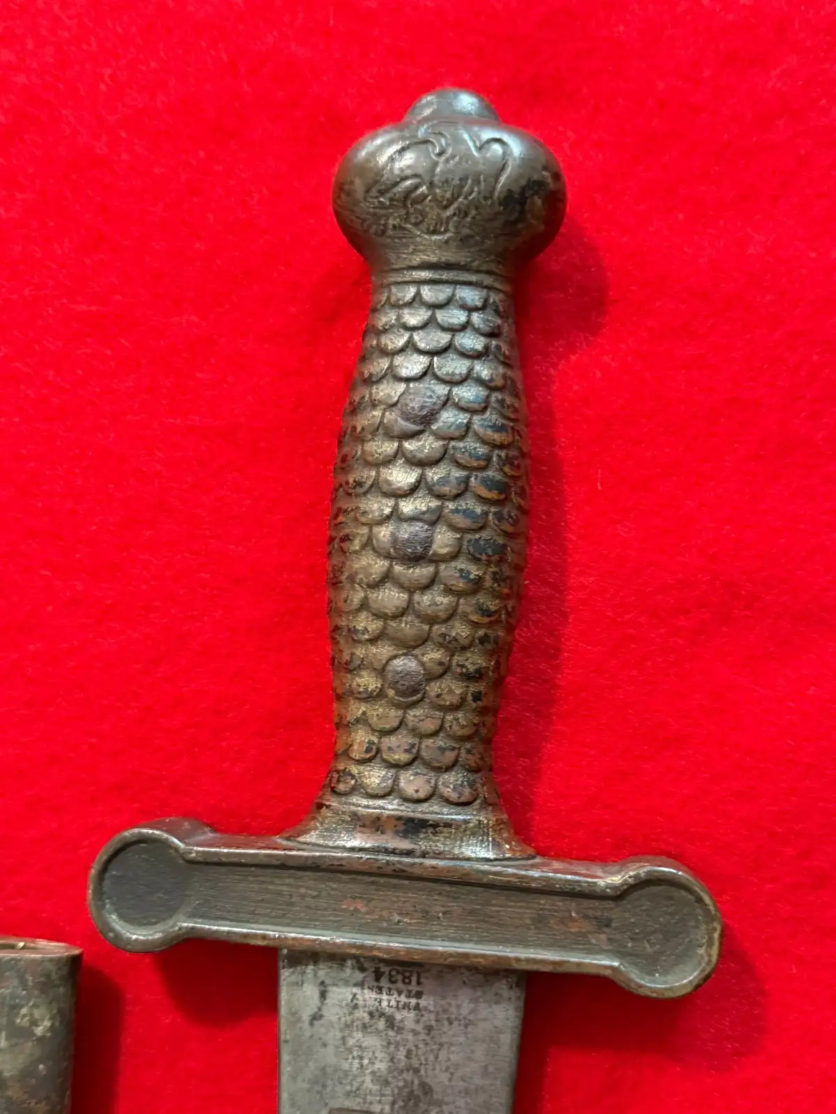 US Civil War Ames Artillery Short Sword - View 11