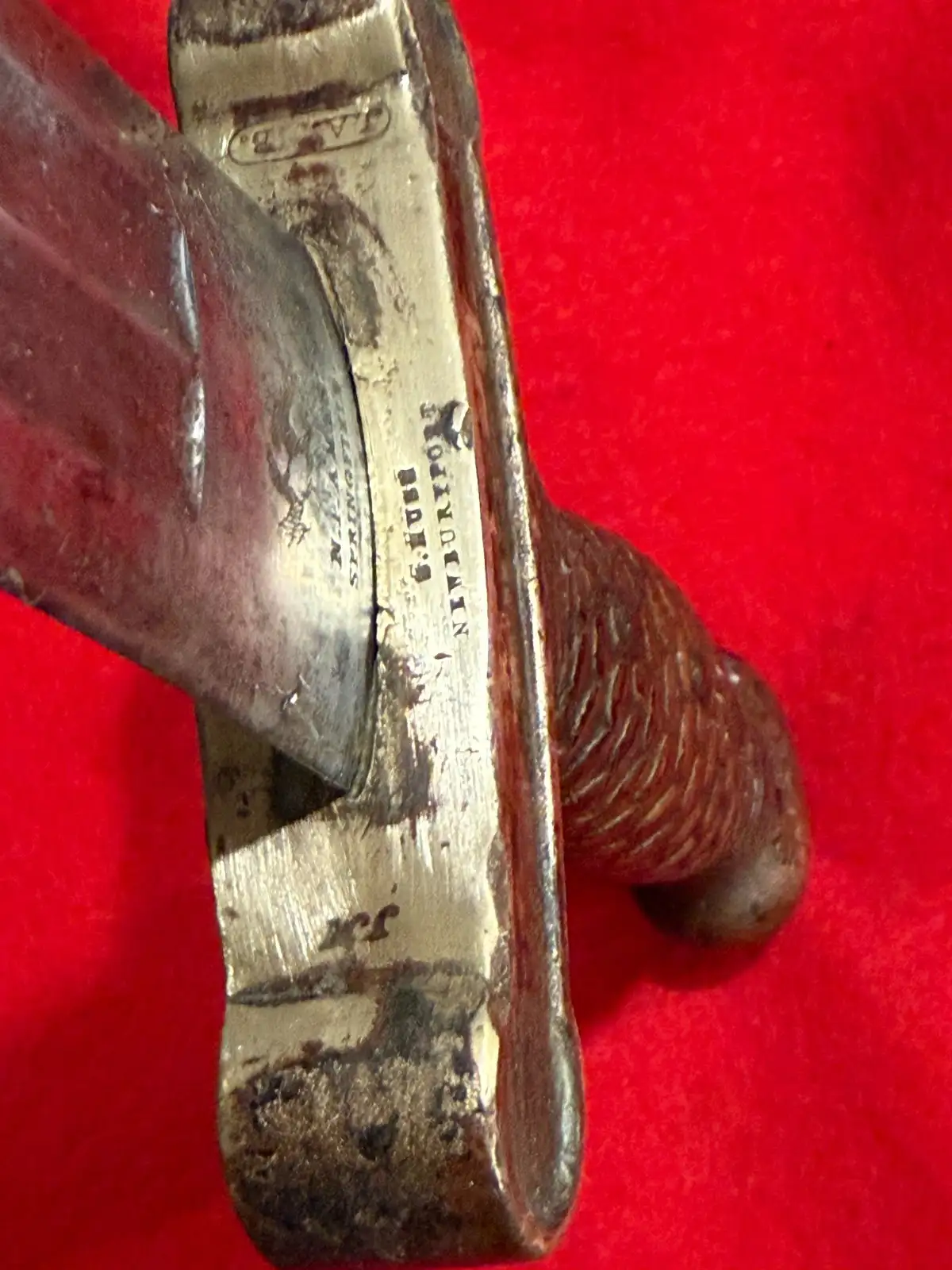 US Civil War Ames Artillery Short Sword - View 13