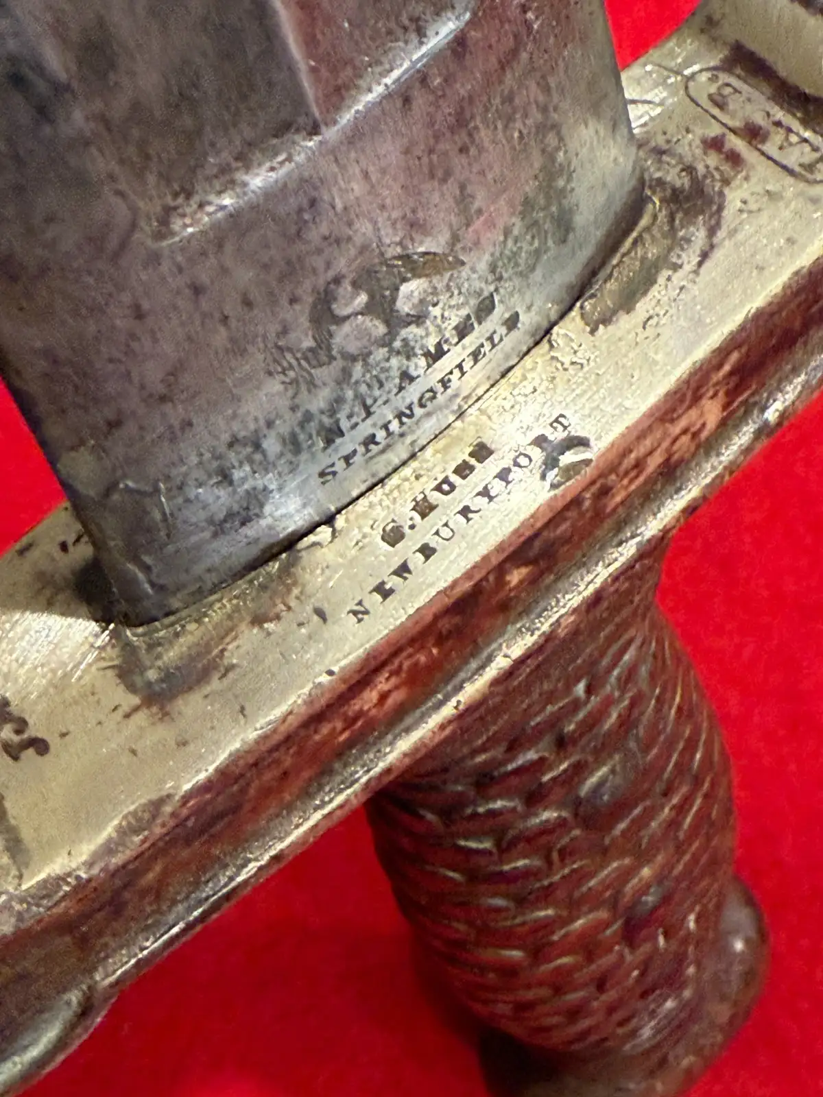 US Civil War Ames Artillery Short Sword - View 14