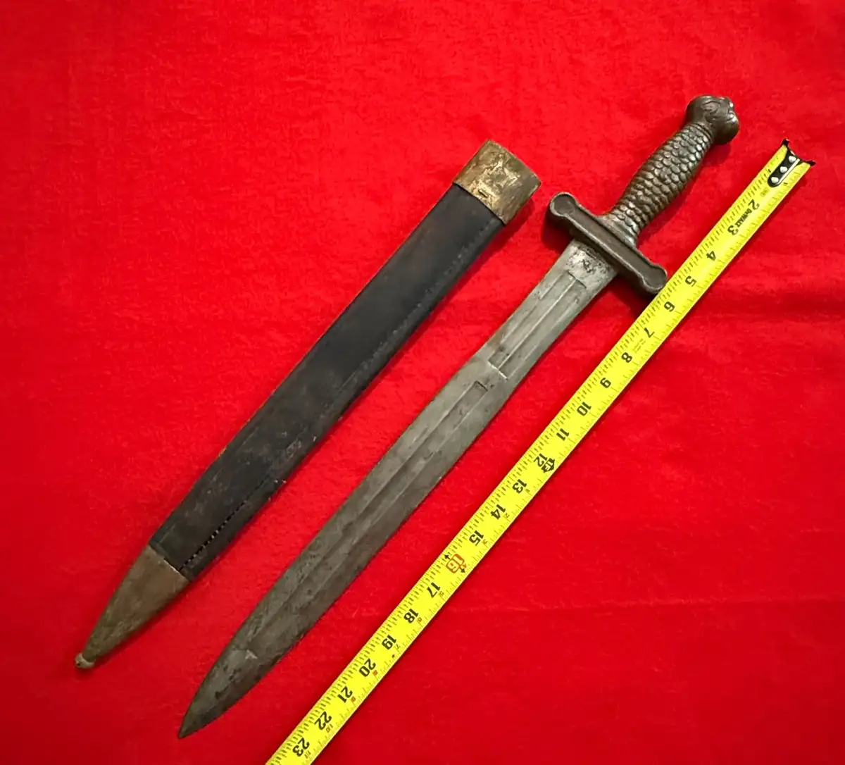 US Civil War Ames Artillery Short Sword - View 3
