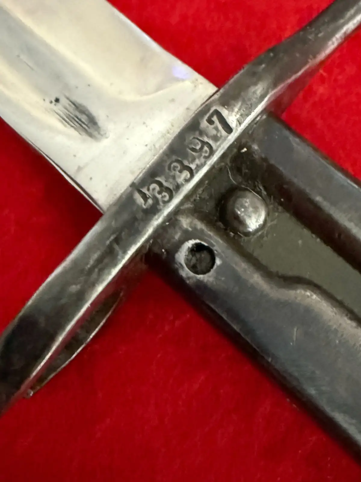German WWI Gewehr 98 Ersatz Bayonet - View 3