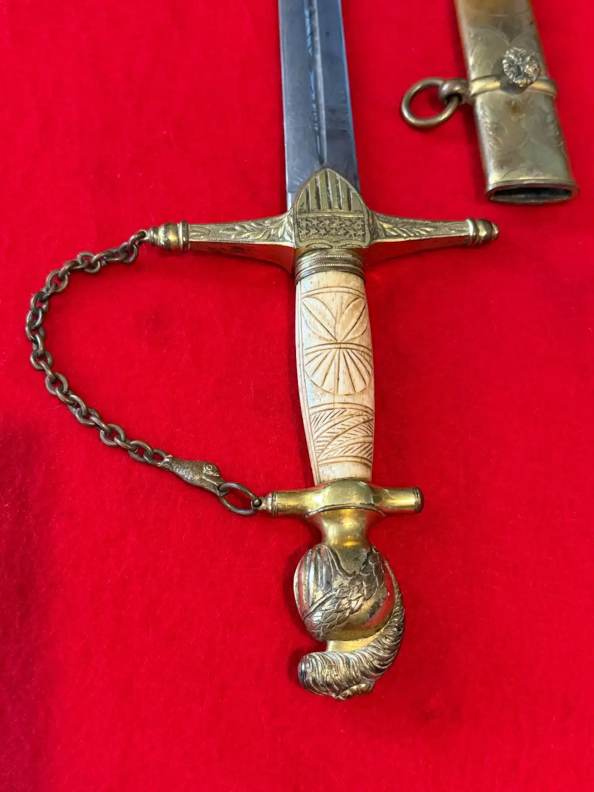 US Civil War M1850 Militia Officer Sword - View 17